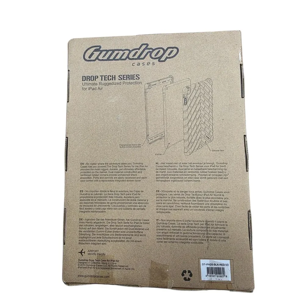 Gumdrop Drop Tech (iPad Air 1st Gen)